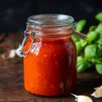 Homemade Tomato and Basil Spaghetti Sauce Recipe