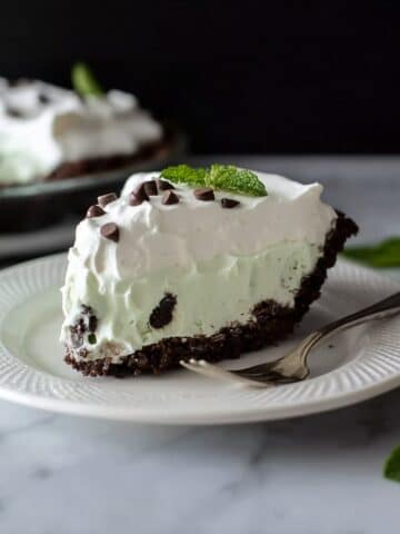 Mint Chocolate Chip Ice Cream Pie Recipe