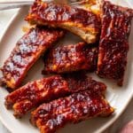 Slow Cooker Baby Back Ribs with Barbecue Sauce Recipe