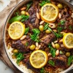 Moroccan Chicken with Ras El Hanout, Olives, and Dried Fruits Recipe
