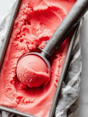 Easy Watermelon Sorbet Recipe