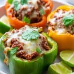Keto Mexican Stuffed Peppers Recipe