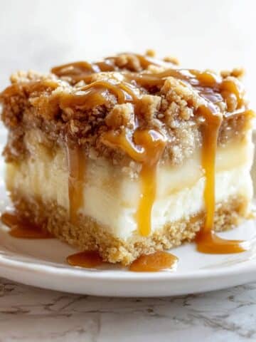 Caramel Apple Cheesecake Bars Recipe