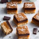 Pretzel Bottom Caramel Brownies Recipe
