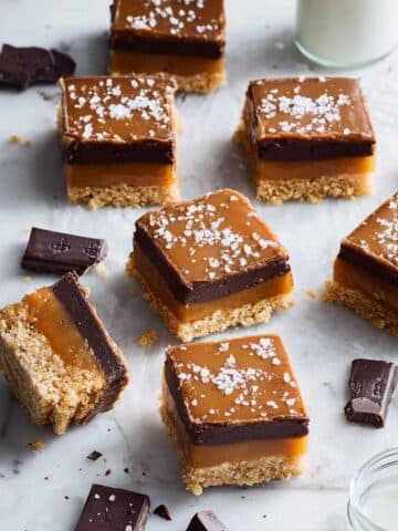 Pretzel Bottom Caramel Brownies Recipe