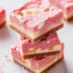 Strawberry White Chocolate Gooey Bars Recipe