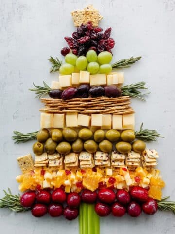 Christmas Tree Snack Board Recipe