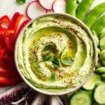 Mint Pea Hummus Recipe