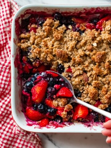 Mixed Berry Gluten-Free Crisp Recipe