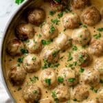 Swedish Meatballs in Creamy Sauce Recipe