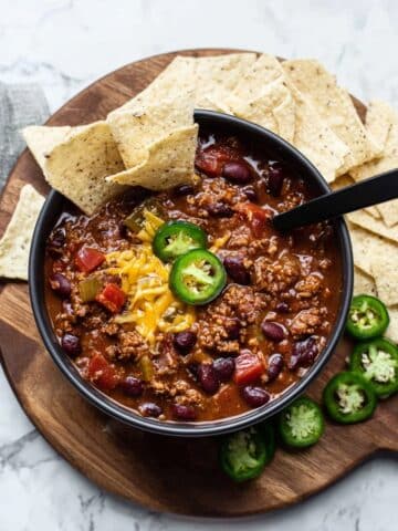 Homemade Chili Recipe