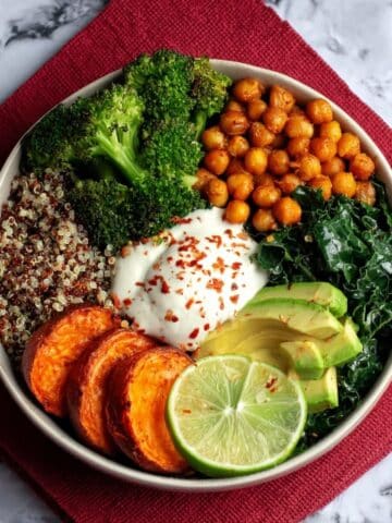 Roasted Veggie Quinoa Bowl Recipe