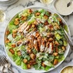 Best Chicken Caesar Salad with Homemade Croutons Recipe
