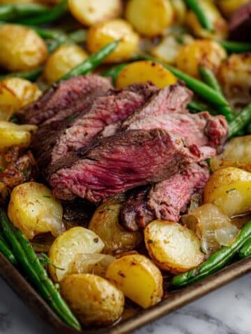 Sheet Pan Steak and Veggies Recipe