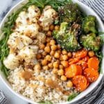 Roasted Veggie Rice Bowls Recipe