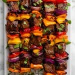 Fajita Steak Kabobs Recipe