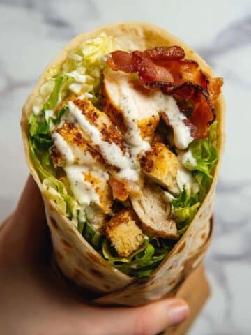 Chicken Caesar Flatbreads Recipe
