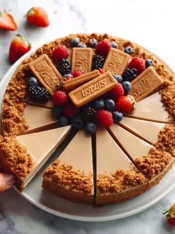 No-Bake Lotus Biscoff Cheesecake Recipe
