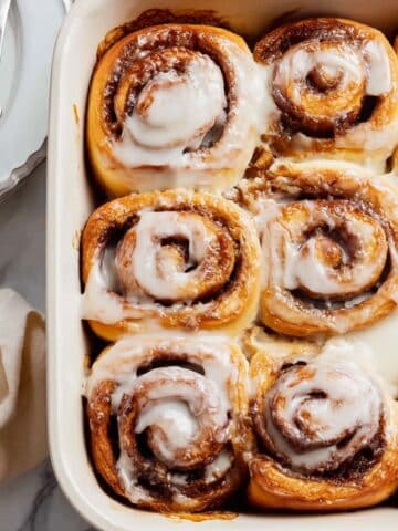 Caramel Cinnamon Rolls with Salted Caramel Icing Recipe