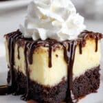 Brownie Bottom Cheesecake Recipe