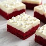 Red Velvet Cookie Bars with Cream Cheese Frosting Recipe