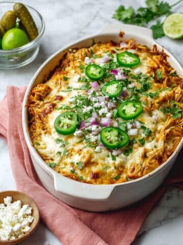 Delicious Salsa Verde Chicken Casserole Recipe