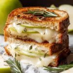 15-Minute Brie and Apple Grilled Cheese Recipe