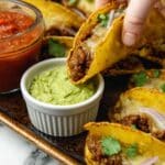 Crispy Ground Beef Tacos Recipe