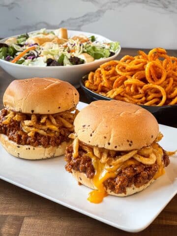 Beef and Cheddar Sloppy Joes Recipe