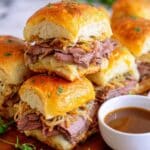 Easy French Dip Sliders Recipe