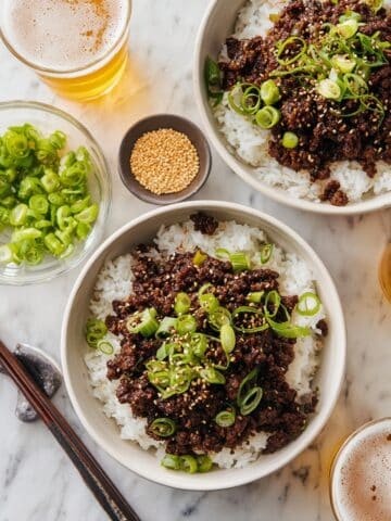 Korean Beef Bowl Recipe