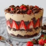 Strawberry Brownie Trifle Recipe