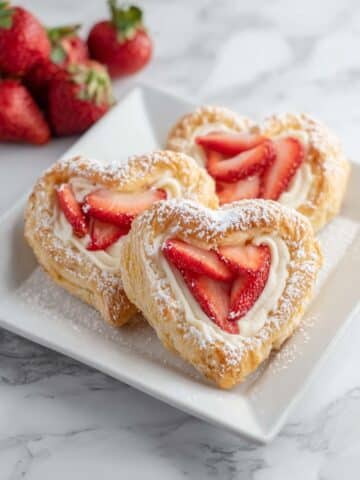 Strawberry Danish Hearts Recipe