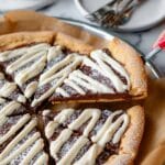Cinnamon Sugar Dessert Pizza with Buttery Crescent Crust Recipe