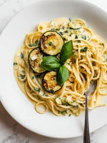 Creamy Zucchini Pasta Sauce Recipe
