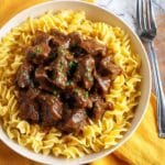 Slow Cooker Beef and Noodles Recipe