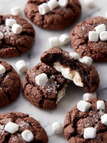 Chocolate Marshmallow Cookies Recipe