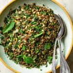 Lentil Salad with Fresh Herbs and Toasted Pine Nuts Recipe