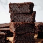 Oat Flour Brownies (Fudgy or Cakey) Recipe