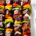 Grilled Steak Kebabs Recipe