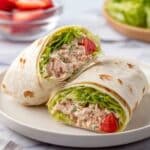 Tuna Wrap with Walnut and Fresh Veggies Recipe