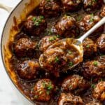 Salisbury Steak Meatballs in Savory Onion Gravy Recipe
