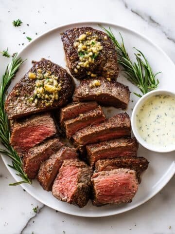 Herbed Garlic Butter Beef Tenderloin Roast Recipe
