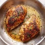 Pan Seared Chicken Breasts with Smoked Paprika and Steak Seasoning Recipe