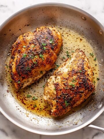 Pan Seared Chicken Breasts with Smoked Paprika and Steak Seasoning Recipe