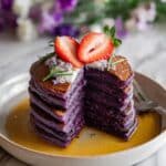 Ube Mochi Pancakes Recipe