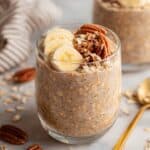 Banana Bread Overnight Oats Recipe