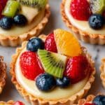 Fruit Tartlets with Custard and Fresh Fruit Recipe
