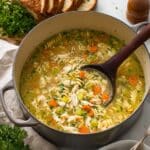 Hearty Turkey Soup with Pasta and Herbs Recipe