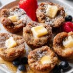 French Toast Muffins with Streusel Topping Recipe